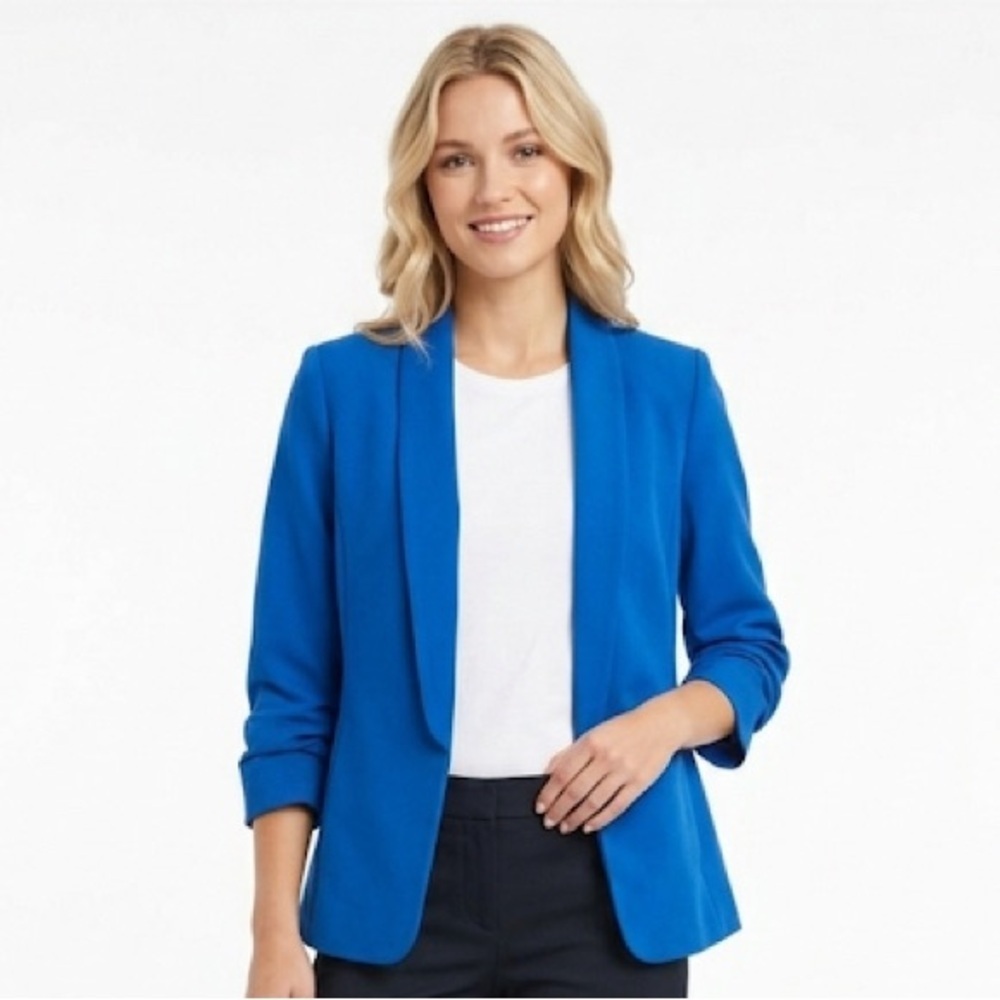 ee:some blue blazer jacket size medium